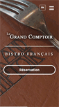 Mobile Screenshot of legrandcomptoir.ca